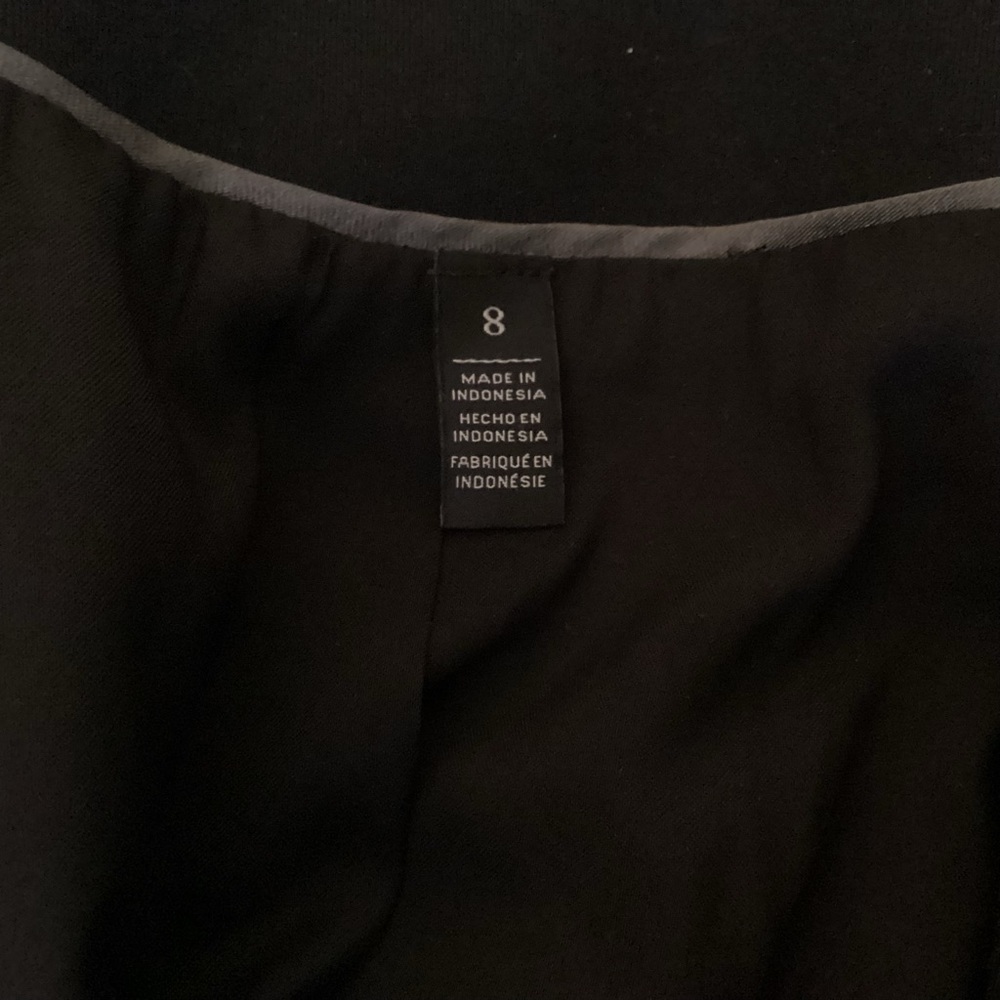 White House Black Market Women’s Gray Tweed Black Lapel One Button Blazer.  Sz 8 - Picture 8 of 8